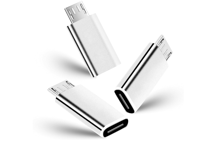 Micro USB to USB C Adapter 3 PackMicro USB AdapterUSB C Micro USBUSB C to USB MicroType C to Micro USB Adapter for Charging Power Bank Camera Controller Socket Port Android Huawei Headphone Jack